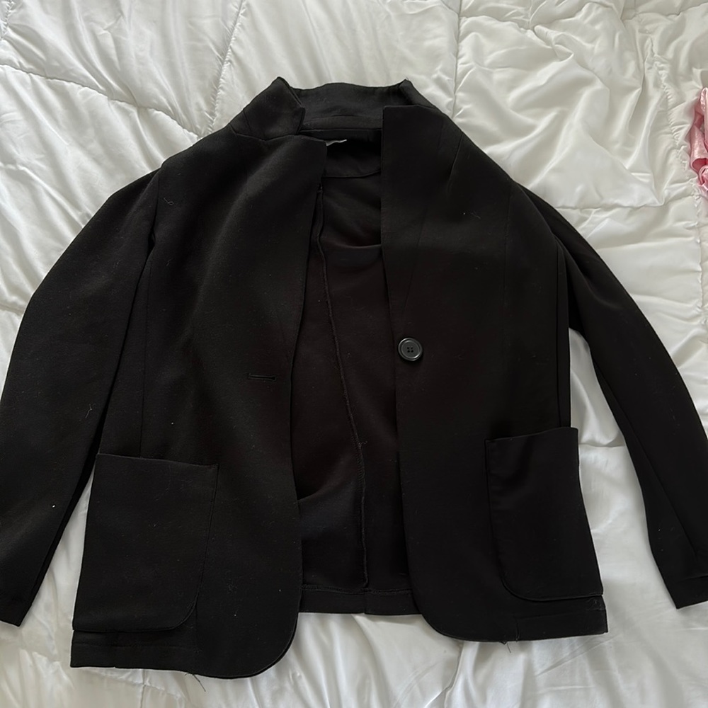 black blazer jacket